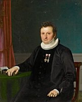 A portrait of Bishop N. Faber