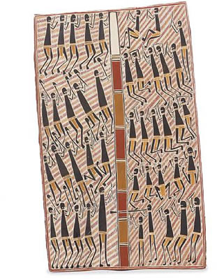 Sample artwork by George Milpurrurru (1934 - 1998), known for aboriginal art - View similar artists and auction records