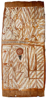 Untitled (Fishing Story) by Baku Ray - Auction record, sale price, and art valuation. Compare with similar artists and explore comparable artworks.