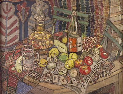 Still Life with Lamp