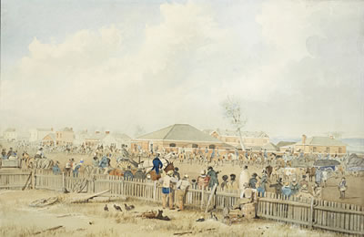 The Starting of a Survey and Land-Exploring Expedition from the City across the Continent towards the Northern Territory