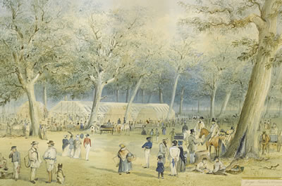 The Flower Show, Adelaide by George French Angas - Auction record, sale price, and art valuation. Compare with similar artists and explore comparable artworks.
