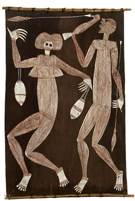 Untitled (Ngalkunburriyaymi and Namorrordrdo Spirit)