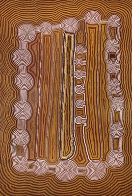 Sample artwork by Billy Nolan Tjapangarti (1945 - 2003), known for aboriginal art - View similar artists and auction records