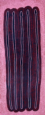 Sample artwork by Benny Tjapaltjarri (1932 - 2002), known for aboriginal art - View similar artists and auction records