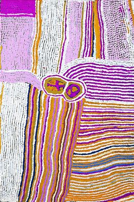 Mina Mina, 2002 by Nancy Naninurra Napanangka - Auction record, sale price, and art valuation. Compare with similar artists and explore comparable artworks.