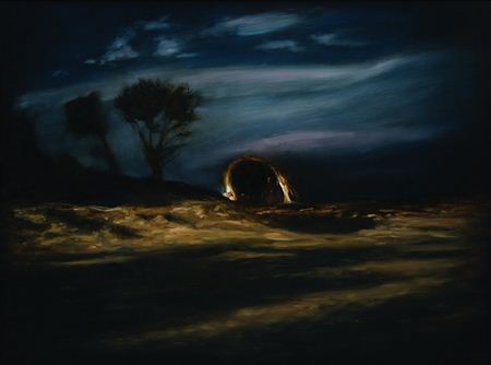 Untitled #657, (head in landscape) 1998