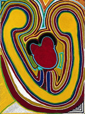 Men's Law at Artist's Country at Murunpa, 1991