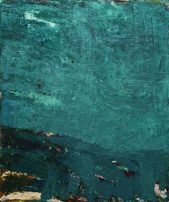 Albastru V, 2000 by Aida Tomescu - Auction record, sale price, and art valuation. Compare with similar artists and explore comparable artworks.