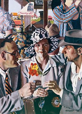 Sample artwork by Herbert Edward Badham (1899 - 1961), known for painting - View similar artists and auction records