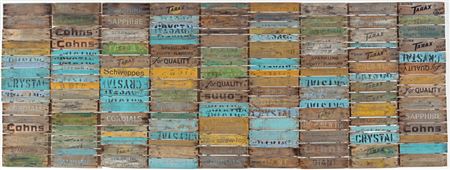 Scrub Country 1981 by Rosalie Gascoigne - Auction record, sale price, and art valuation. Compare with similar artists and explore comparable artworks.