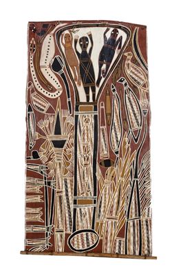 Symbolic Totems from the Artist's Clan Myths