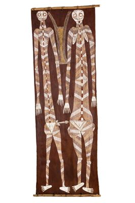 Male and Female Spirit Figures