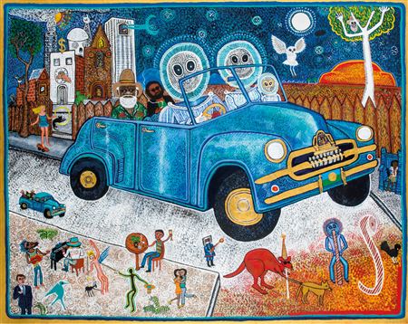 Family in Blue Holden, 1998
