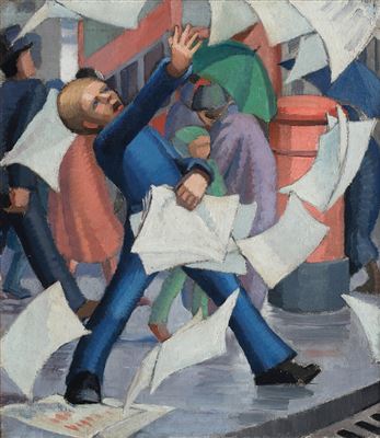 The Gust of Wind by Ethel Spowers - Auction record, sale price, and art valuation. Compare with similar artists and explore comparable artworks.