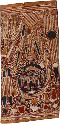 Sample artwork by Dawidi (1921 - 1970), known for aboriginal painting, sculpture - View similar artists and auction records