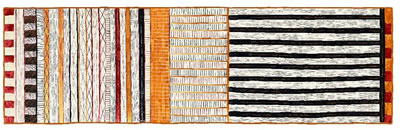 Sample artwork by Pedro Wonaeamirri (Born 1977), known for aboriginal art - View similar artists and auction records