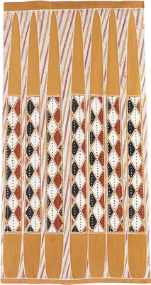 Niwuda - Yirritja Honey by Jimmy Wululu - Auction record, sale price, and art valuation. Compare with similar artists and explore comparable artworks.