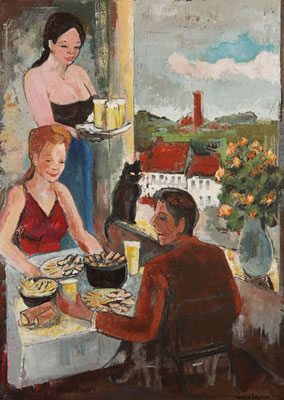 The mussel eaters (1960). by Medard Tytgat - Auction record, sale price, and art valuation. Compare with similar artists and explore comparable artworks.
