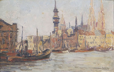 "Ostende" by Robert Frenay - Auction record, sale price, and art valuation. Compare with similar artists and explore comparable artworks.