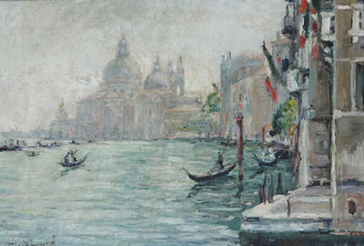 View on San Marco and the Canal Grande.