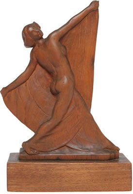 Nude dancer