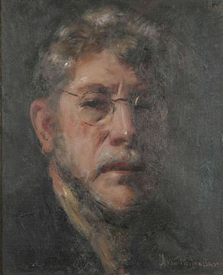 Portrait of Jan Puyenbroeck: Self-portrait