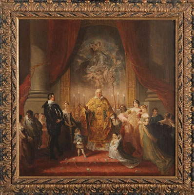 De consecratie van de prinsen