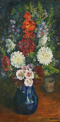 Summer bouquet by Rik Schaepherders - Auction record, sale price, and art valuation. Compare with similar artists and explore comparable artworks.