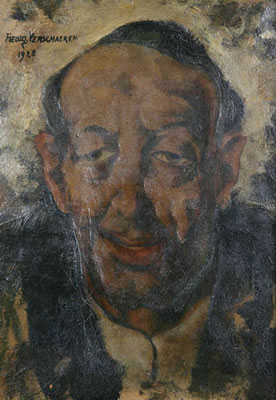 Portrait of Theodoor Verschaeren: Self-portrait