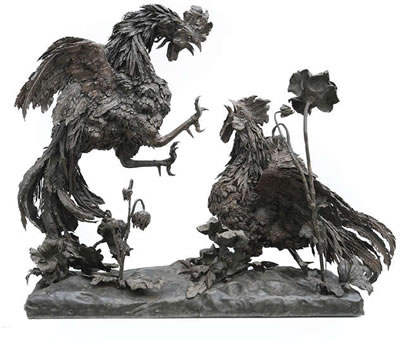Rooster fight. by Louis Van Boeckel - Auction record, sale price, and art valuation. Compare with similar artists and explore comparable artworks.