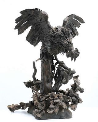 Rooster fighting a snake on a tree-stump with flowers. by Louis Van Boeckel - Auction record, sale price, and art valuation. Compare with similar artists and explore comparable artworks.
