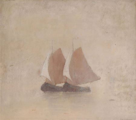 Marine with yachts