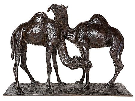 Sample artwork by Thierry Van Rijswijck (1911 - 1958), known for animalier sculptures with art deco influence - View similar artists and auction records