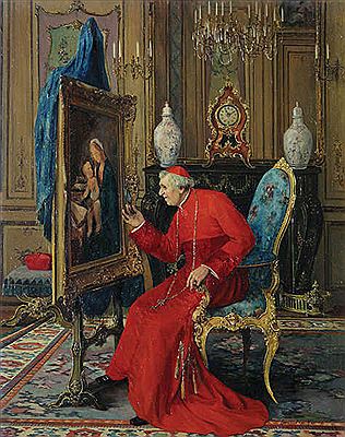 Art-loving cardinal