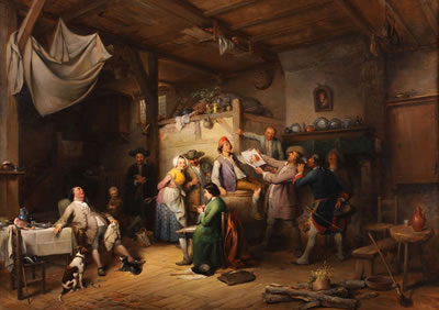 Sample artwork by Jean-Baptiste Madou (1796 - 1877), known for painting - View similar artists and auction records