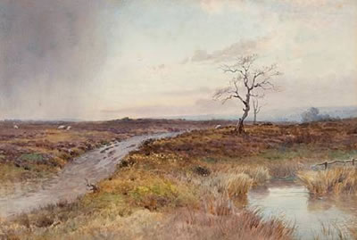 Sample artwork by Elliot H Marten (fl.1886 - 1910), known for watercolour paintings - View similar artists and auction records