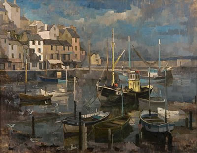 Sample artwork by Michael Cadman (1920 - 2010), known for painting - View similar artists and auction records