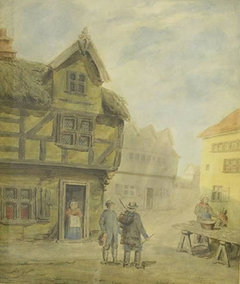 "Stall on the corner"