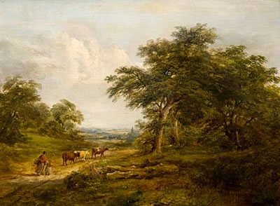 "Scene near Monks Eley"