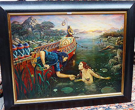 "It is time" by Shaun William Kerr - Auction record, sale price, and art valuation. Compare with similar artists and explore comparable artworks.