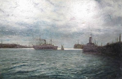 Shipping on the Schelde, Antwerp