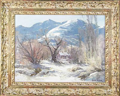 Patina (Winter in the Eastern Sierras) by Joshua Meador - Auction record, sale price, and art valuation. Compare with similar artists and explore comparable artworks.