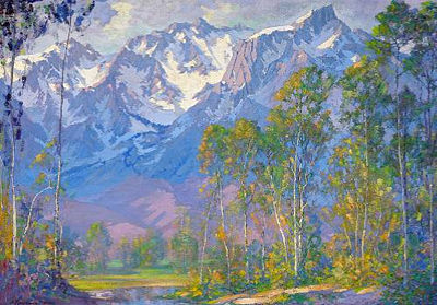 CRAGS OF THE SKYLINE, ABOVE LONE PINE, MUIR CAMP