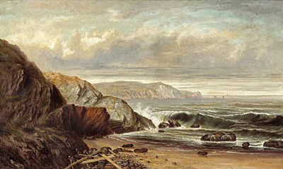 MARIN COUNTY BEACH, 1876