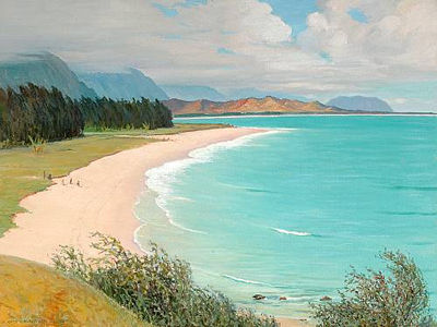 WAIMANALO BEACH ON WINDWARD OAHU