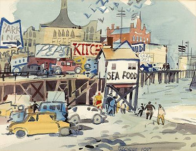 A SUMMER DAY AT THE PIER