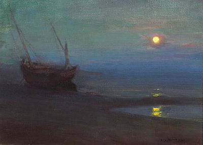 TIDE-SWEPT BOAT