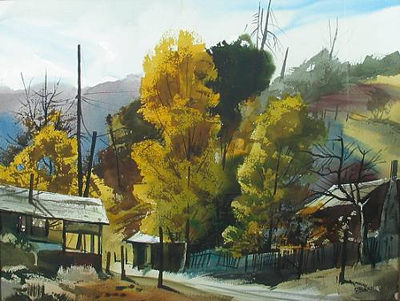 COULTERVILLE by Ralph Baker - Auction record, sale price, and art valuation. Compare with similar artists and explore comparable artworks.