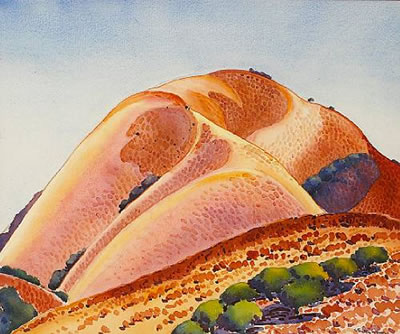 Summer Hillside, thought to be Salinas Valley, 1926